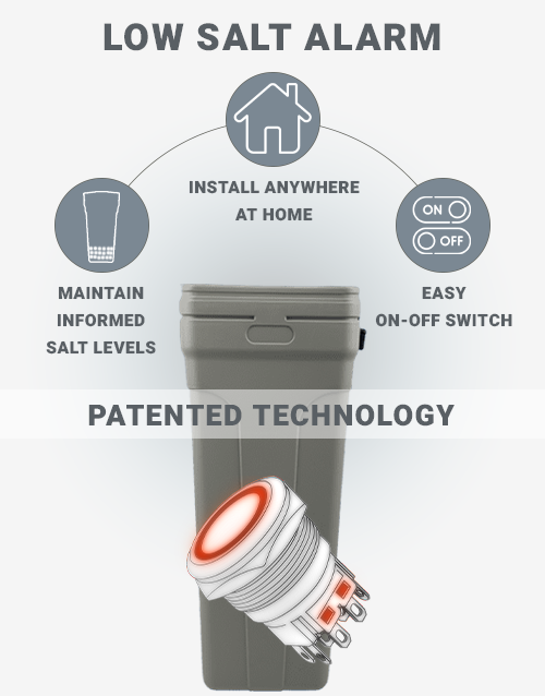 Hydero-purify-Low-Salt-Alarm-Patented